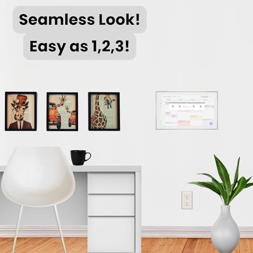 No-Stud, No-Drill Wall Mount for Skylight Calendar (15 inch) - The Original Easy DIY Installation, No Anchors or Screws Needed, Damage-Free, Secure Hold, Only a Hammer Required, Hardware Included