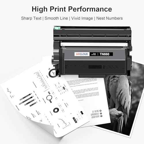 Compatible TN 660 DR630 Drum and powder in one 15000 Pages Replacement for Brother TN660 TN630 DR630 Toner Cartridge &Drum Unit Work with HL-L2300D HL-L2360DW DCP-L2520DW MFC-L2700DW MFC-L2740DW Black
