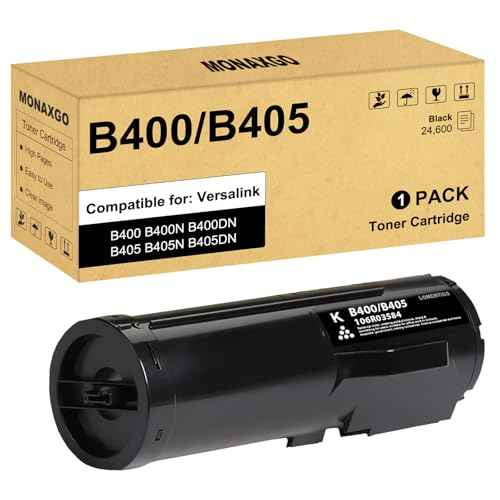 Versalink B400 B405 Toner Cartridge 106R03584 Black Toner Compatible for Xerox VersaLink B405 B400 B400DN B400N B405N B405DN Printer High Yiled 24,600 Pages 1 Pack