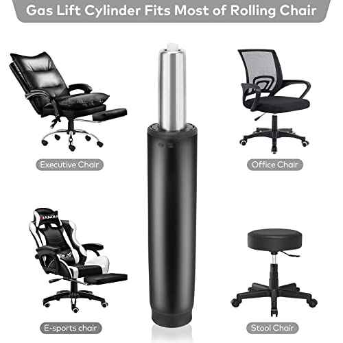 DOZYANT Gas Lift Cylinder Replacement,Hydraulic Pneumatic Shock Piston Heavy Duty (450 lbs) Universal Size Fits Most Executive Office Chairs, Highest End Class 4