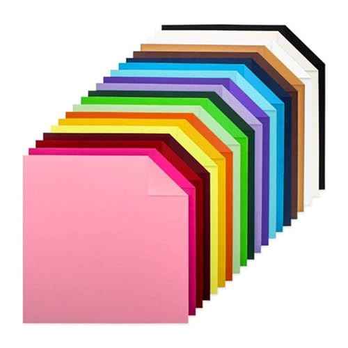 60 Sheets Colored Card Stock Paper 250 gsm 80lb 12 x 12 20 Assorted Color Cardstock Colorful Paper for Cricut Card Making Paper Crafting
