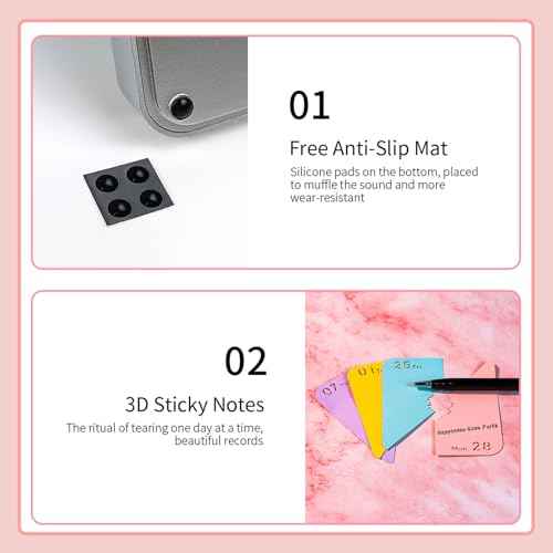 3D Calendar 2026,Time Piece Calendar 2026,3D Memo Pad,3D Desk Calendars 2026,Carousel Tear Away calendar,3D Art Notepad,Christmas Gift,New Year Gift (Carousel)