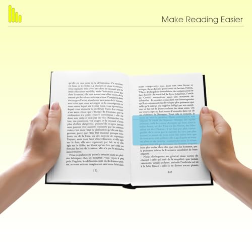 Winfox 14-Pack Colored Reading Highlight Strips with Line - Variation 2