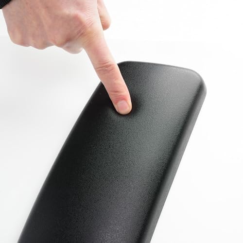 MingYi.office Replacement Arm Pad Caps for Haworth Zody Chair – Black/Gray, 1 Pair