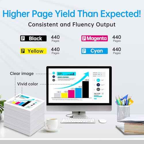 12-Pack LC3013 BK/C/M/Y Ink Cartridges, High Yield Compatible for Brother LC-3013 LC3013XL LC3011 Work for MFC-J491DW MFC-J497DW MFC-J487DW MFC-J690DW MFC-J895DW Printer (3BK/3C/3M/3Y)