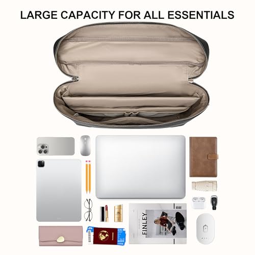 BOSTANTEN Laptop Bag for Women Work Tote Bag Leather Briefcase Messenger Bag for Bussiness Trip, Fit for MacBookPro 16 Inch