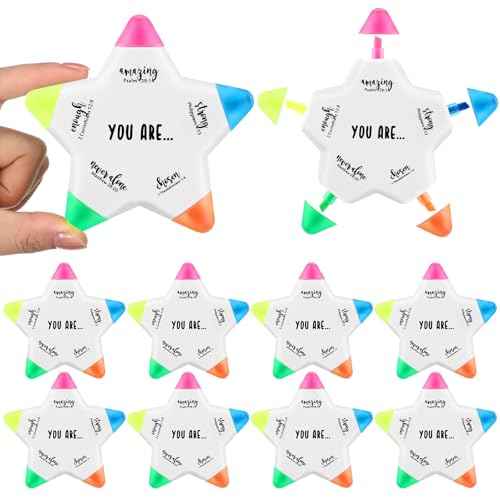 50 Pcs Christian Gifts Bible Highlighters and Pens No Bleed Inspirational Highlighters Brush Tip Bulk Church Sunday School Gift Bible Study Supplies Religious Stationery
