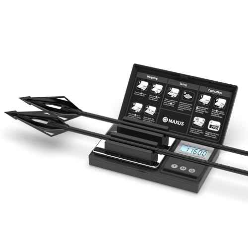 MAXUS Arrow Retainer Set 2pcs Compatible with Gram Scales, Portable & Lightweight - Black