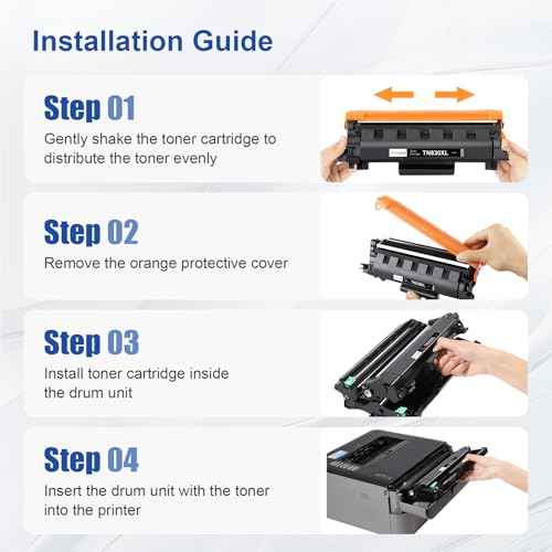 Compatible TN830XL Toner Cartridge for Brother Printer Replacement for Brother TN830 TN-830 TN-830XL Black Toner Cartridge for HL-L2400D HL-L2460DW HL-L2480DW HL-L2405W MFC-L2820DW Printer