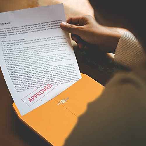 300 Pcs 6 x 9 Manilla Envelopes Clasp Kraft Catalog Envelope with Clasps Closure for Storing Mailing 28 lb Kraft Paper for Office Document Business School(Yellow)