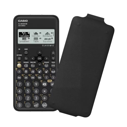 Casio FX-9910CW-W-IT Scientific Calculator with Natural Textbook Display