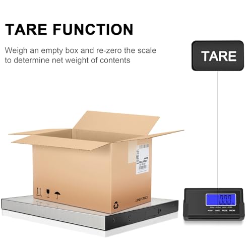 THINKSCALE 440lb Digital Shipping Scale Wireless LCD with 10g Accuracy