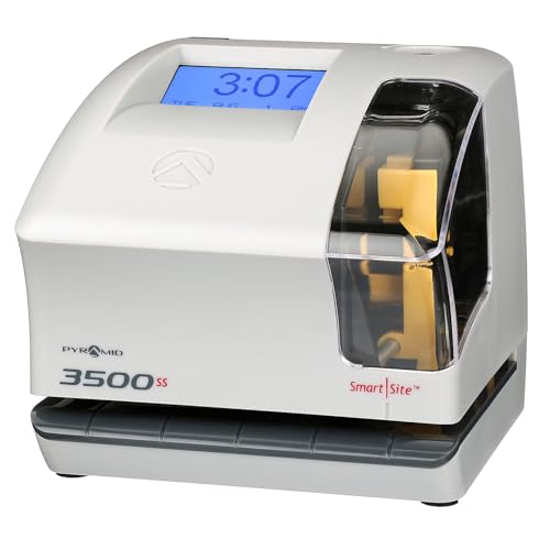 Pyramid Time Systems 3500SS Employee Punch Clock & Date Stamp