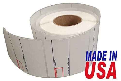 Aquos C.A.S Scale Label. All Made in USA. All Different Sizes (24 Rolls, #8020)