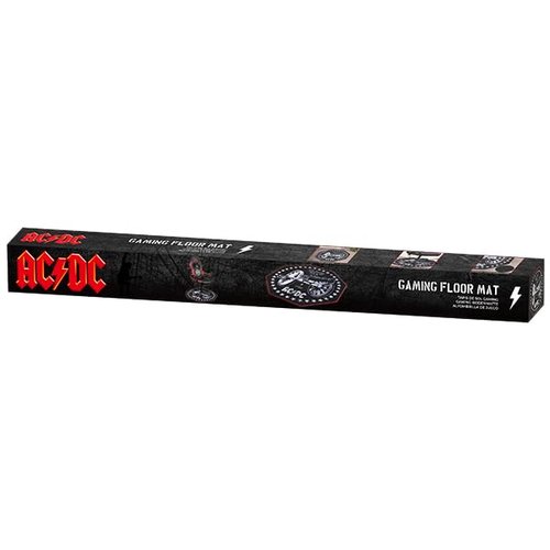 AC/DC - Non-Slip Gamer Floor Mat for Gaming Chairs and Office Chairs - 39 inch x 39 inch