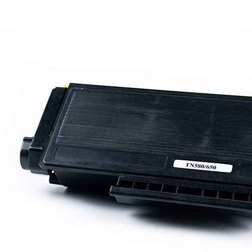 DIGITONER Compatible TN580 TN650 TN550 TN620 Toner Cartridge ? TN-580 TN-650 TN-550 TN-620 High Yield Toner Cartridge Replacement for Laser Printer ? Black [1 Pack]
