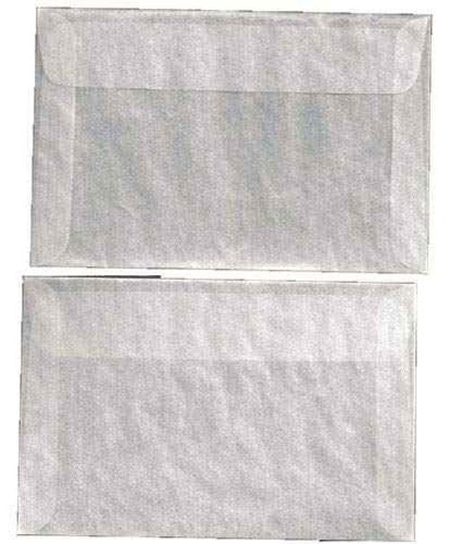 Guardhouse Glassine #7 Envelopes 4 1/8 x 6 1/4” 105 x 159mm Pack of 1000