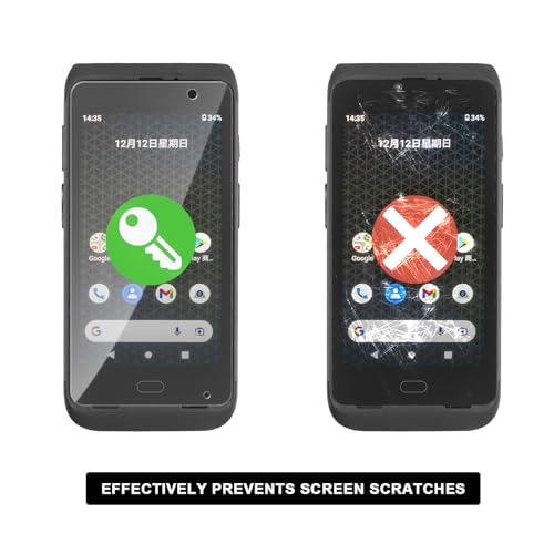 3pcs Tempered Glass Screen Protector for Honeywell Dolphin CT40 Handheld Barcode Scanner Mobile Computer, 9H HD Scratch-resistant Durable Clear Protective Film