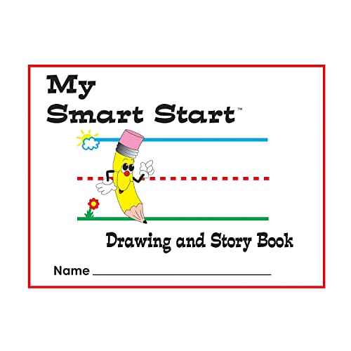 Teacher Created Resources 76519 Smart Start Drawing & Story Book K-1 Journal 8.5-x-11-Inch