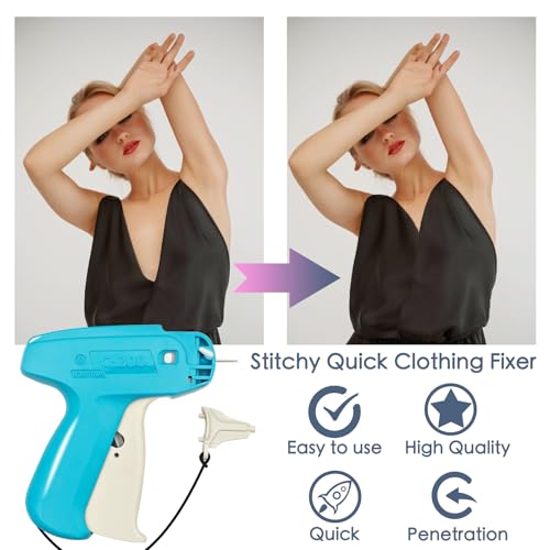 Mini Stitch Gun for Clothes – Portable Handheld Seam Repair Kit with 2000 Fasteners