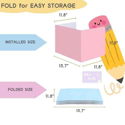 10-Pack Privacy Shields for Student Desks, Office Desk Dividers for Students, Privacy Folders Testing Dividers for Classroom