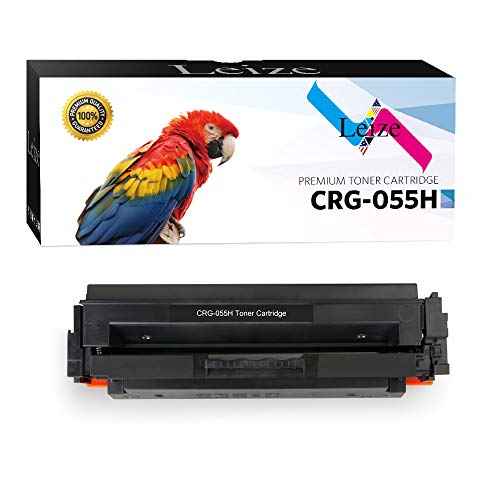 Leize Compatible Toner Cartridge Replacement for Canon 055H 055 CRG-055H Toner Cartridge High Capacity use for Color imageCLASS MF743Cdw MF741Cdw MF745Cdw MF746Cdw LBP664Cdw,1-Pack Black
