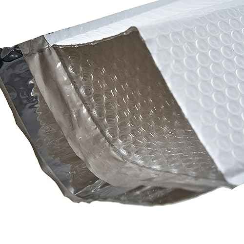 Poly Bubble Mailers, 8.5 x 11 Inch Bubble Lined Poly Mailer Bag for Shipping and Packing, Tear-proof, Water-resistant and Lightweight Envelopes. (100)
