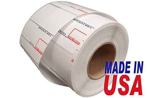 Aquos C.A.S Scale Label. All Made in USA. All Different Sizes (24 Rolls, #8020)