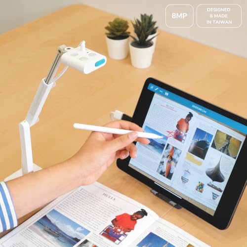 OKIOCAM S2 4K Ultra HD Document Camera for Teaching & Presentations