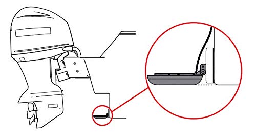 SEAWORTHY INNOVATIONS Stern Pad - Standard Size - Black - Screwless Transducer/Acc. Mounting Kit (not for Large 3D Scan Transducers)