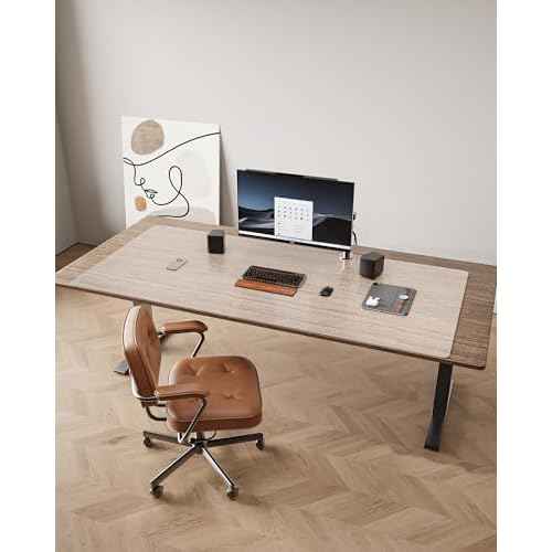 YSAGi Clear Desk mat,Non-Slip PVC Clear Desk Pad for Keyboard & Mouse,Large Mouse Pad,Heat Resistant & Waterproof Desk Protector Mat,Frosted Transparent Desk Writing Mat for Office & Home(55x28inch)