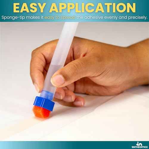 1InTheOffice Envelope Moistener, Stamp Moistener, Envelope Sealer Sponge, 2 Pack