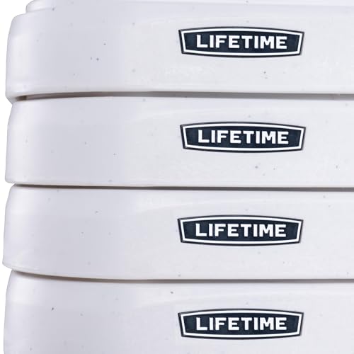 Lifetime 6-Foot Seminar Table - Folding, UV-Protected HDPE Top, Indoor/Outdoor