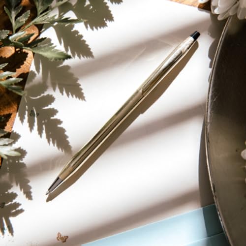Cross Special Collection Classic Century Pearlescent Blue PVD Barrel and Polished Appointments Ballpoint Pen