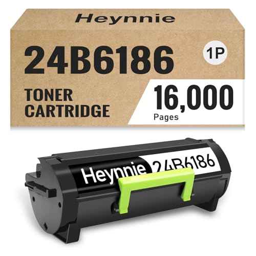 24B6186 Toner Cartridge Compatible Replacement for Lexmark 24B6186 for M3150 XM3150 XM3150h Printer