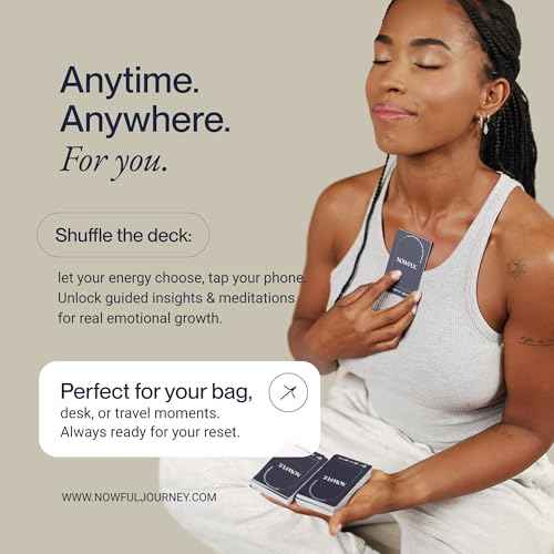 Smart Affirmation Cards ? Daily Mindfulness, Motivation & Self Care Deck with Phone Tap App for Personalized Guidance, Emotional Clarity & Positive Rituals