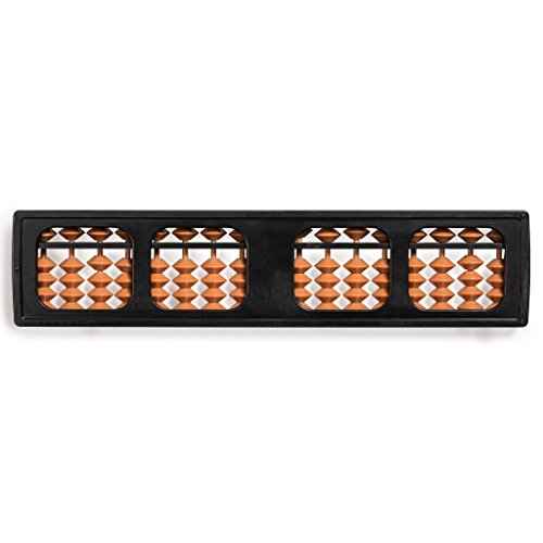 Yellow Mountain Imports Digit Standard Abacus 10.5 Inches - Professional 17 Column Soroban Calculator (Functional and Educational Learning Tool)