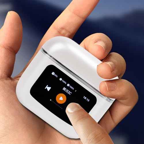 Language Translator Earbuds, Bluetooth 5.3 Instant Translation Device, 3 Modes 137 Languages Online Voice Translator with APP, with Cordless Charging Case, for iOS Android (White)