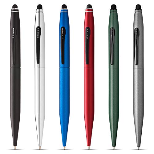 Cross Tech2 Ball Pen with Stylus (Red) in Blister Metallic Rot