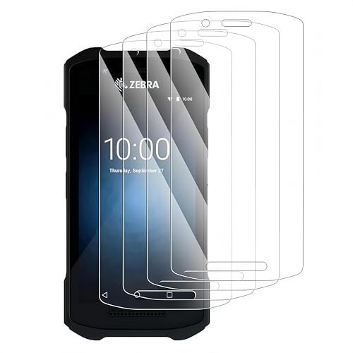5pcs Zebra TC21 TC210K TC26 Screen Tempering Protectors