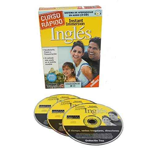Learn to Speak INGLES ( Spanish to English ) Language 3 Audio CDs - listen in your car