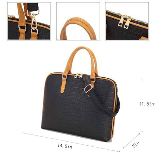 Accordian File Organizer Tote,Folder with Zipper & Labels,12 Pocket Expanding File Folder with Multi-Pockets Paper Folder for Letter A4 Files Business Teacher Office Bag Handbags for Ladies
