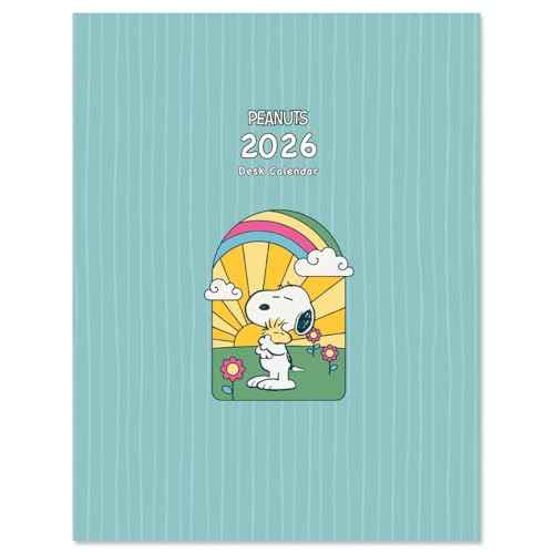 Current 2026 PEANUTS Desk Planner & Calendar, 8.5-Inch x 11-Inch Size Closed, Large Bookstore-Quality Snoopy Monthly Calendars for Kitchen & Office