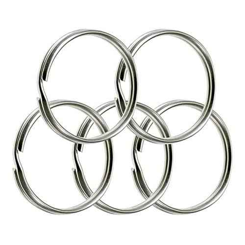 Lucky Line 3" Nickel Plated Split Ring, 25 per Box (79100)