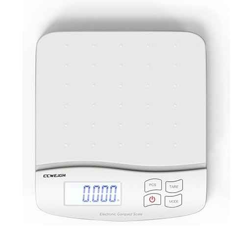 Digital Postal Scale 30kg 6 Units Conversion (g, lb, oz, lb'oz, kg'g, kg) | Large LCD Display, Easy to Use, Quick Switch | for Packages, Mailing, Shipping