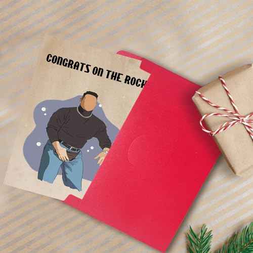 Unique Engagement Cards Gifts for Couples Women Men, Congratulations Wedding Card for Friends