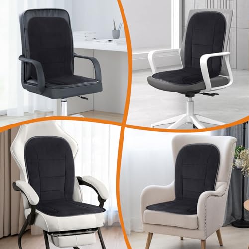 MAXCOM Heated Seat Cushion for Office Chair - Heating Pad for Back, Lumbar, Hip, Thigh with 7 Temperatures Levels - Warm Gift for Winter