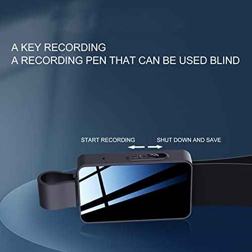 Yoidesu Digital Voice Recorder, 8GB, HD Noise Reduction, 30 Hours Battery, MP3 WMA WAV Support, USB 2.0, Voice Activated