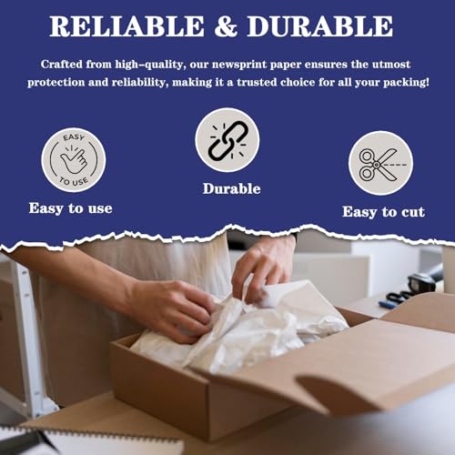 Packing Newsprint Paper 12”x 24”Newsprint Bulk Packaging Moving