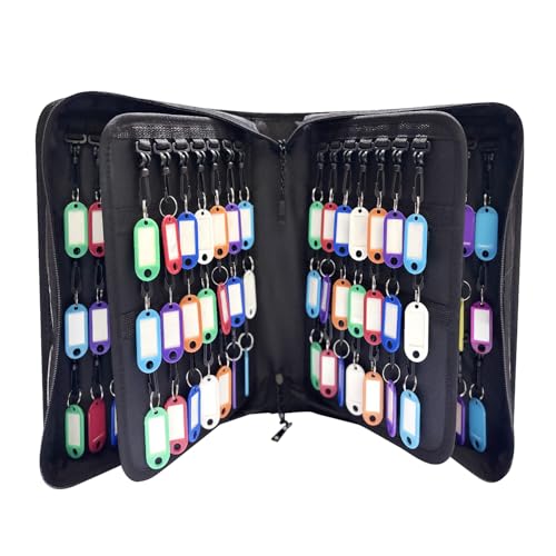 Opastry 138-Key Organizer Case with Lock, Waterproof Fireproof Key Box